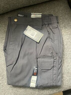 5.11 Tactical Pro Men's Pants in Charcoal Gray New!